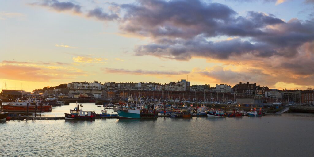 Sunset at Ramsgate Royal Harbour