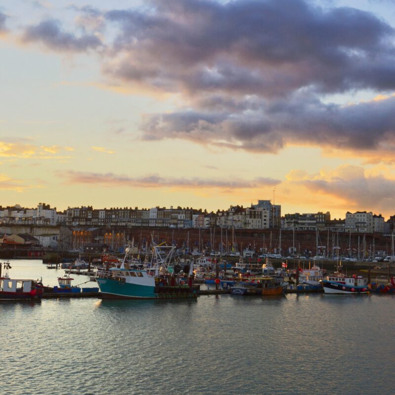 Sunset at Ramsgate Royal Harbour