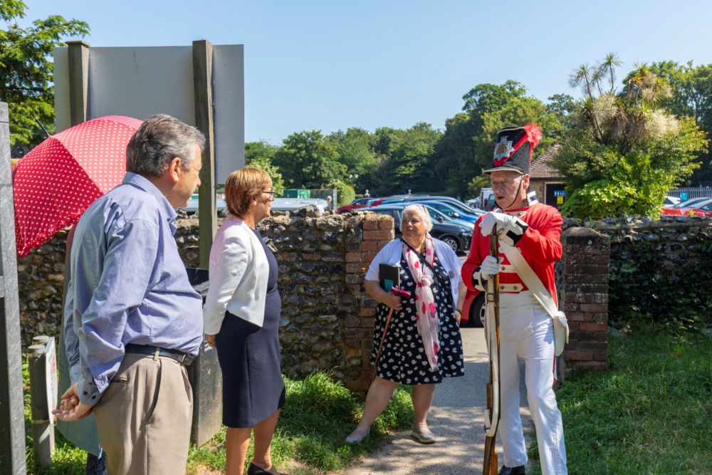 Solider-on-St.-Peter_s-Village-Tour-Broadstairs.-Credit-@VisitThanet