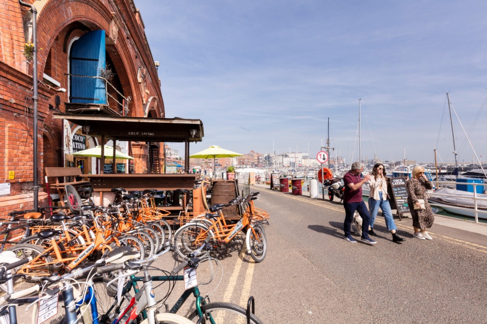 Harbour-Bikes-and-walkers-Ramsgate.-Credit-@VisitThanet