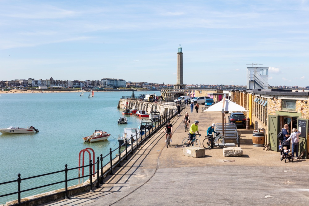 Margate-Harbour-Arm-and-beach.-Credit-@VisitThanet