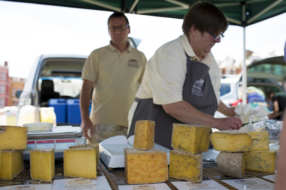 Cheese-Stall-at-Cliftonville-Farmers-Market.-Credit-@VisitThanet